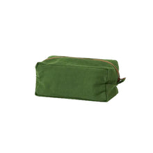 Load image into Gallery viewer, Marlo Contrast Wash Bag | Spirulina/Masala