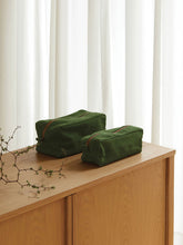 Load image into Gallery viewer, Marlo Contrast Wash Bag | Spirulina/Masala