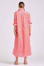 Load image into Gallery viewer, The Luna Dress | Pink Papaya Stripe