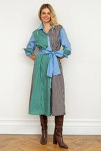 Load image into Gallery viewer, The Luna Shirt Dress | Chocolate Combo