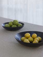 Load image into Gallery viewer, Stoneware Low Bowl | Matte Black Medium