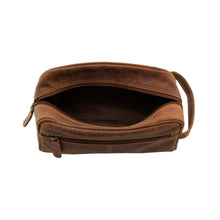 Load image into Gallery viewer, Corso Leather Wash Bag