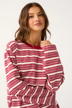 Load image into Gallery viewer, Harley Long Sleeve | Mulberry Stripe