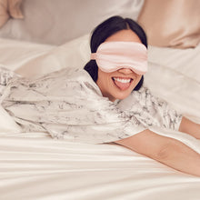 Load image into Gallery viewer, Pink Silk Sleep Mask