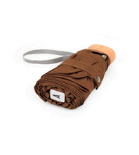 Load image into Gallery viewer, Caramel Brown Micro-Umbrella | Augustine