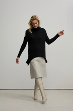 Load image into Gallery viewer, Gaia Leather Skirt | Mink